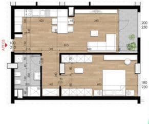 SHITET APARTAMENT 1+1 TEK GARDEN RESIDENCE TURDIU! 3