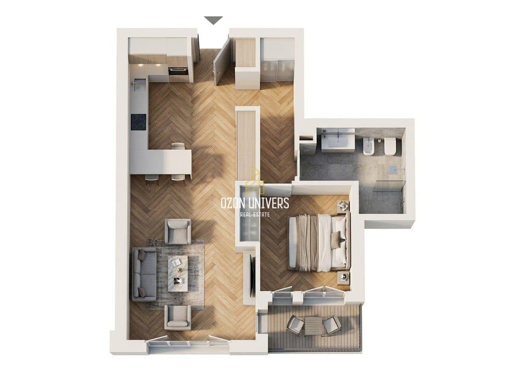 Apartament 1+1 për shitje në Green Coast 2 ! 1
