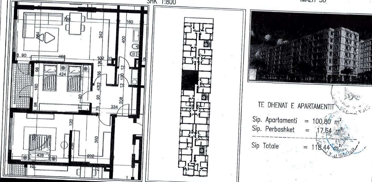 Tipologji Apartamentesh për Shitje në Rrugën Azem Galica Kamëz!