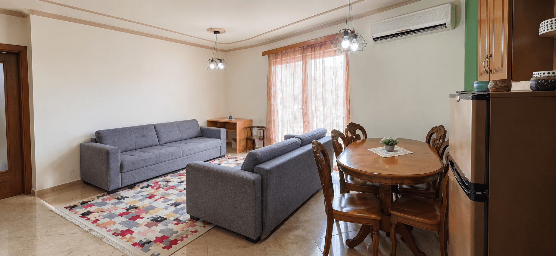 Apartament 2+1+2 për qira, tek Rruga e Dibrës! 2
