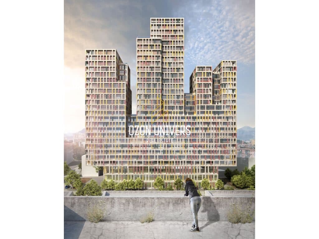 Dy Apartamente 1+1 për Shitje tek Manhatan Residence, Zogu i Zi (pranë Kryqëzimit të Don Boskos).