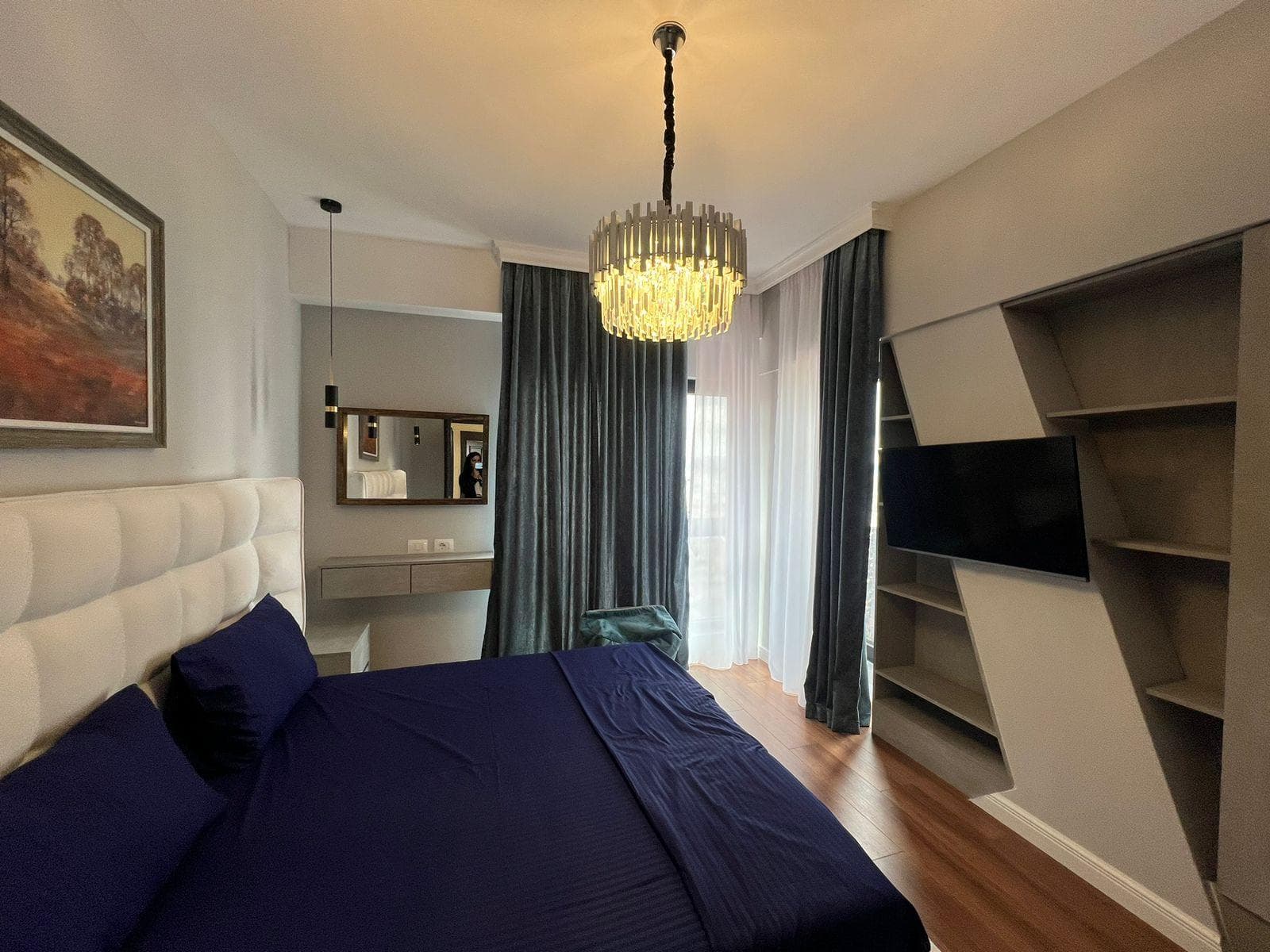 Apartament Modern 3+1+Post Parkimi me Qira tek Tirana Garden Building! 2