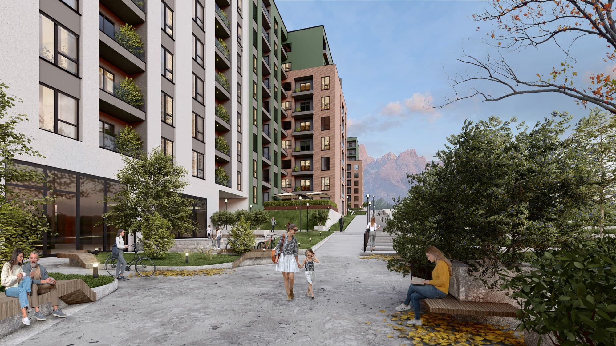 Shitet ,Apartament 1+1 ,Tirana View Residence, Tiranë 3