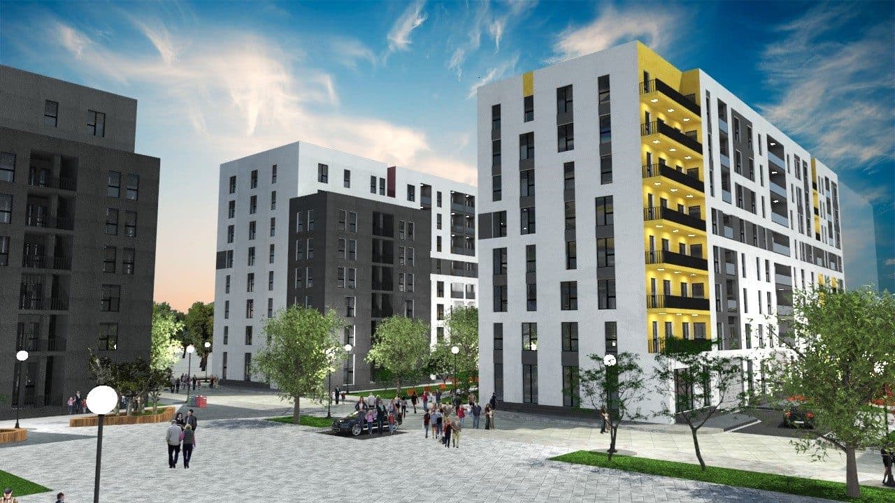 Shitet, Apartament 2+1,Kompleksi Tirana, Tiranë