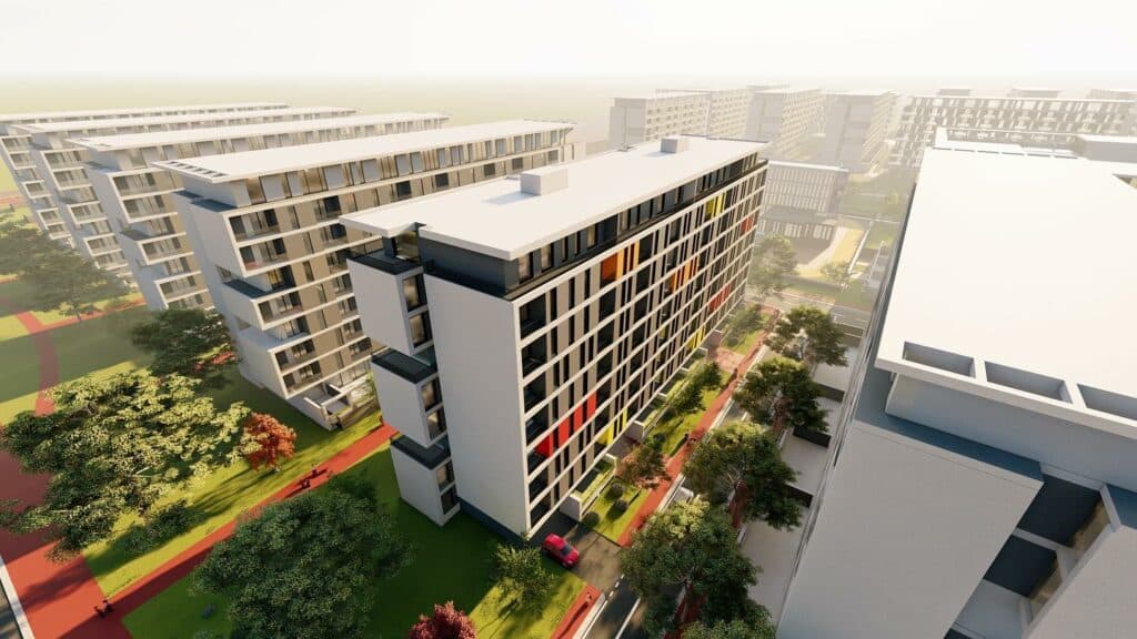 Shitet, Apartament 2+1+2, Univers City, Tiranë 1