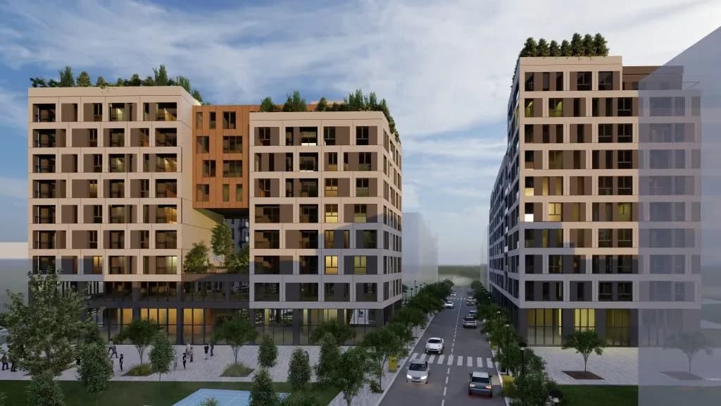 Shitet, Apartament 2+1+2+Verande, Kompleksi Novus, Tiranë