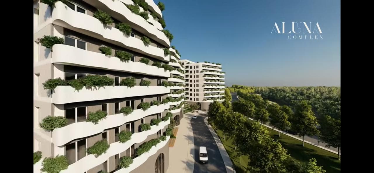 Shitet Apartament 1+1 te Kompleksi Aluna Paskuqan, Tiranë - 1150€ m2| 65 m²