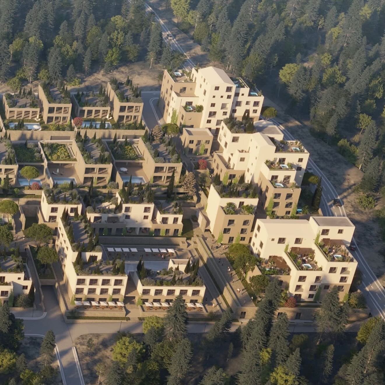 Shiten, Opsione Apartamentesh, Square Village 3