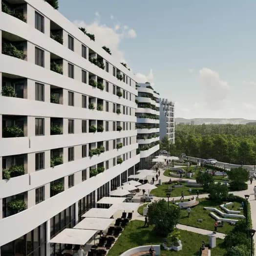 Shitet, Apartament 1+1 , Kompleksi Aluna, Tiranë