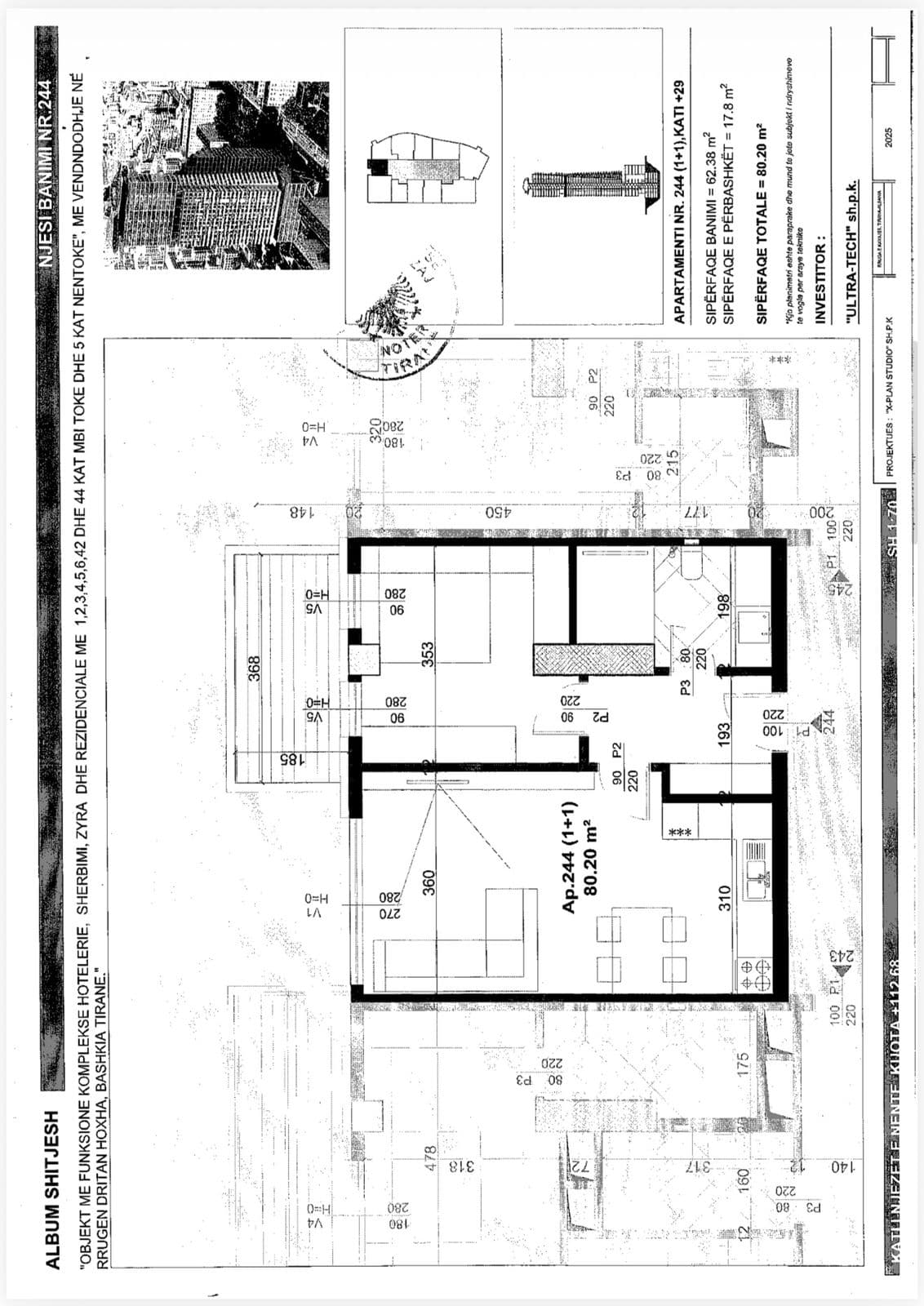 Shitet, Apartament, 2+1, Rruga Dritan Hoxha, Tiranë