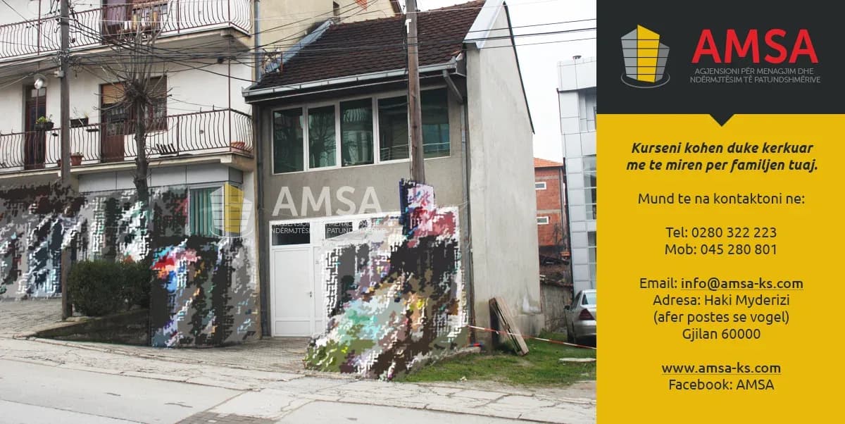 Objekti dhe shtëpia në shitje 2