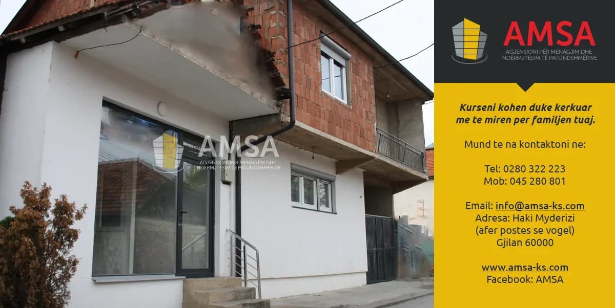 Shtëpia në shitje