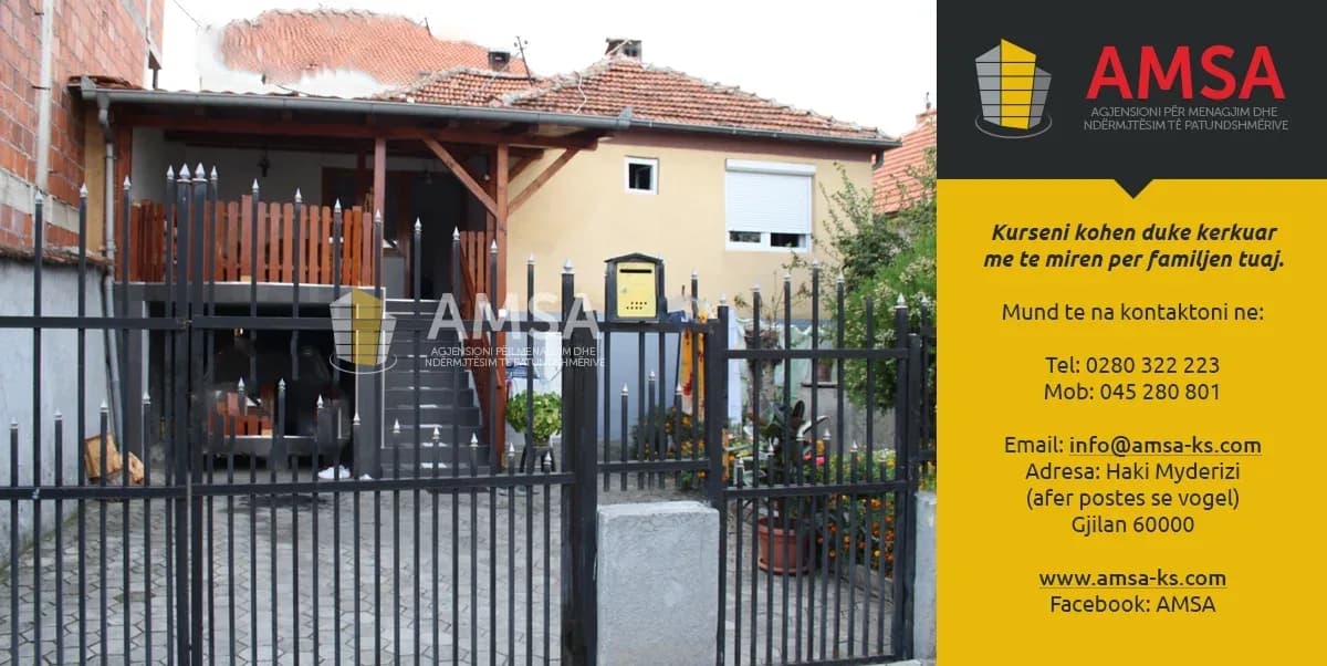 Shtëpia në shitje