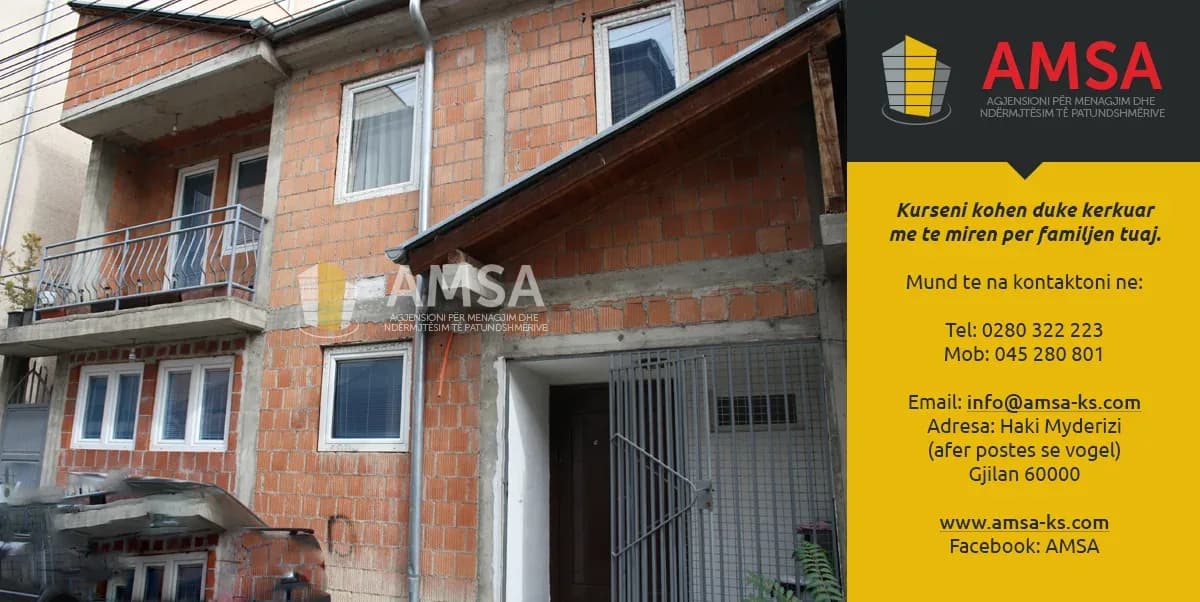 Shtëpia në shitje