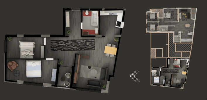 Banesë në SHITJE – 112 m² | Rruga A 1