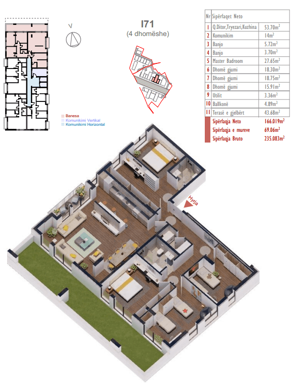 Banesë në SHITJE – 235.083 m²