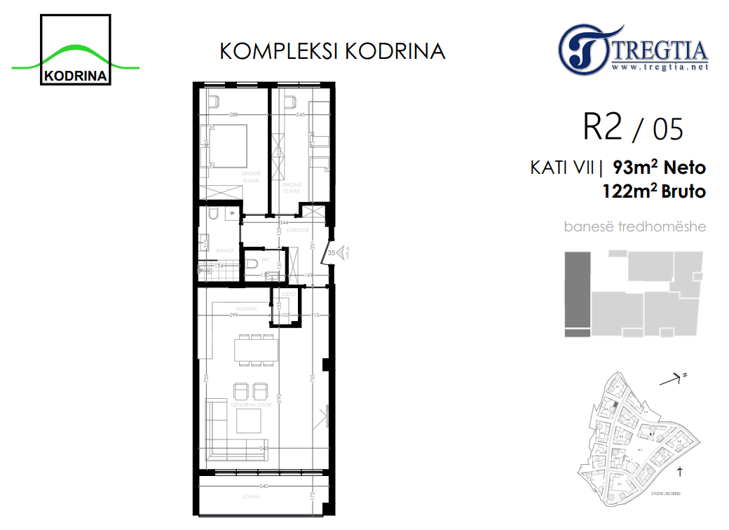 Banesë në SHITJE – 122 m² | Kompleksi