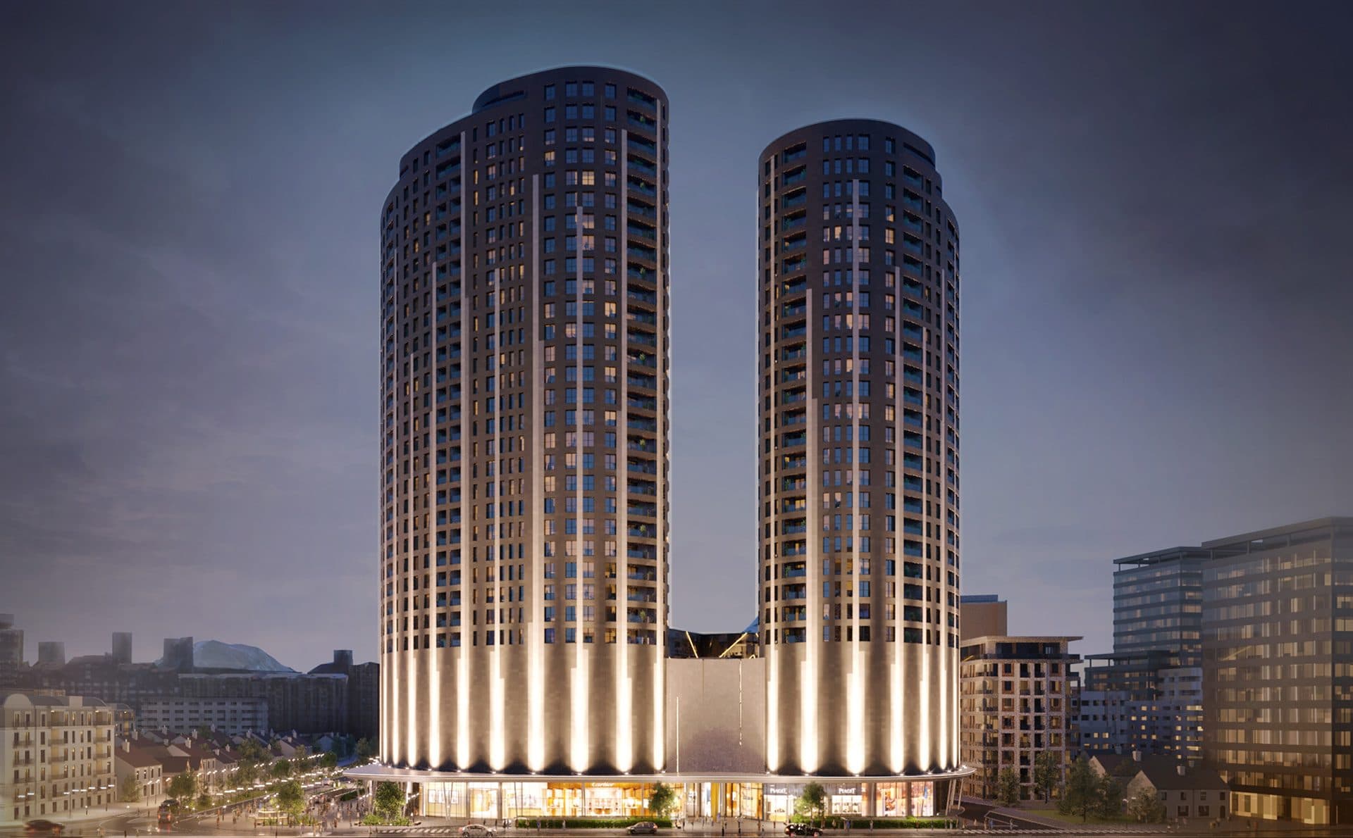 Apartament PËR SHITJE – 158.0 m² | West Tower, Kati i 14-të, Qendra e Qytetit të Prishtinës – Pejton
