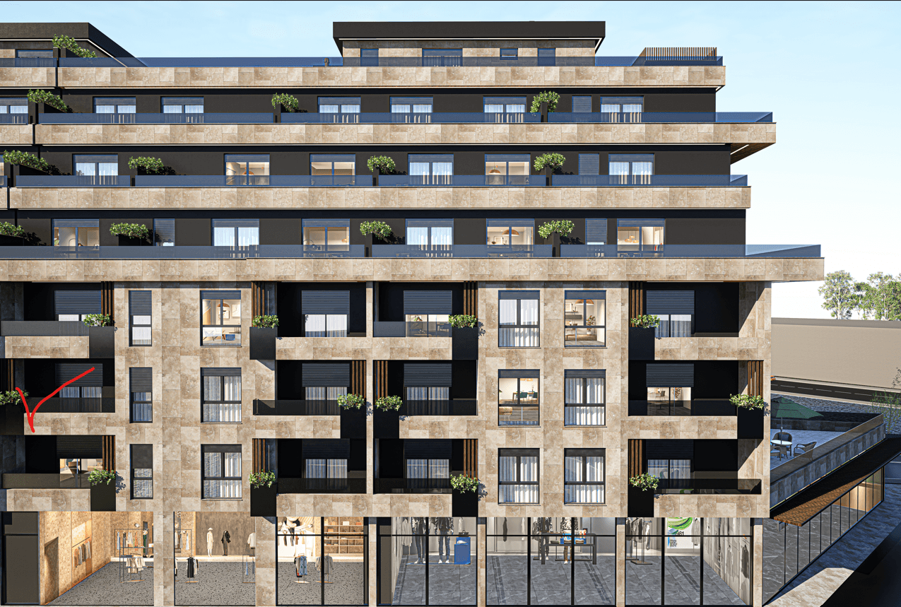 Apartament PËR SHITJE – 80.4 m² | Adria Park, Prizren, Kati i 4-të 4