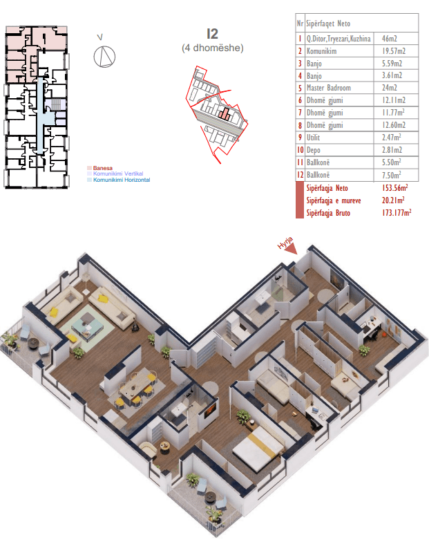Banesë në SHITJE – 173.18 m²