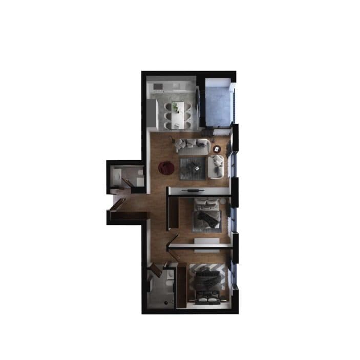 Banesë në SHITJE – 88.11 m² | Prishtina 1