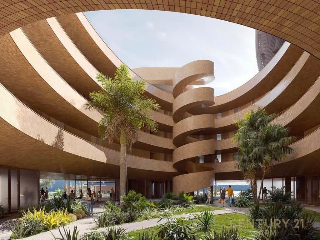 Apartament 1+1 Për Shitje me Pamje te Lire nga Deti, Flag Bay Residence, Radhime