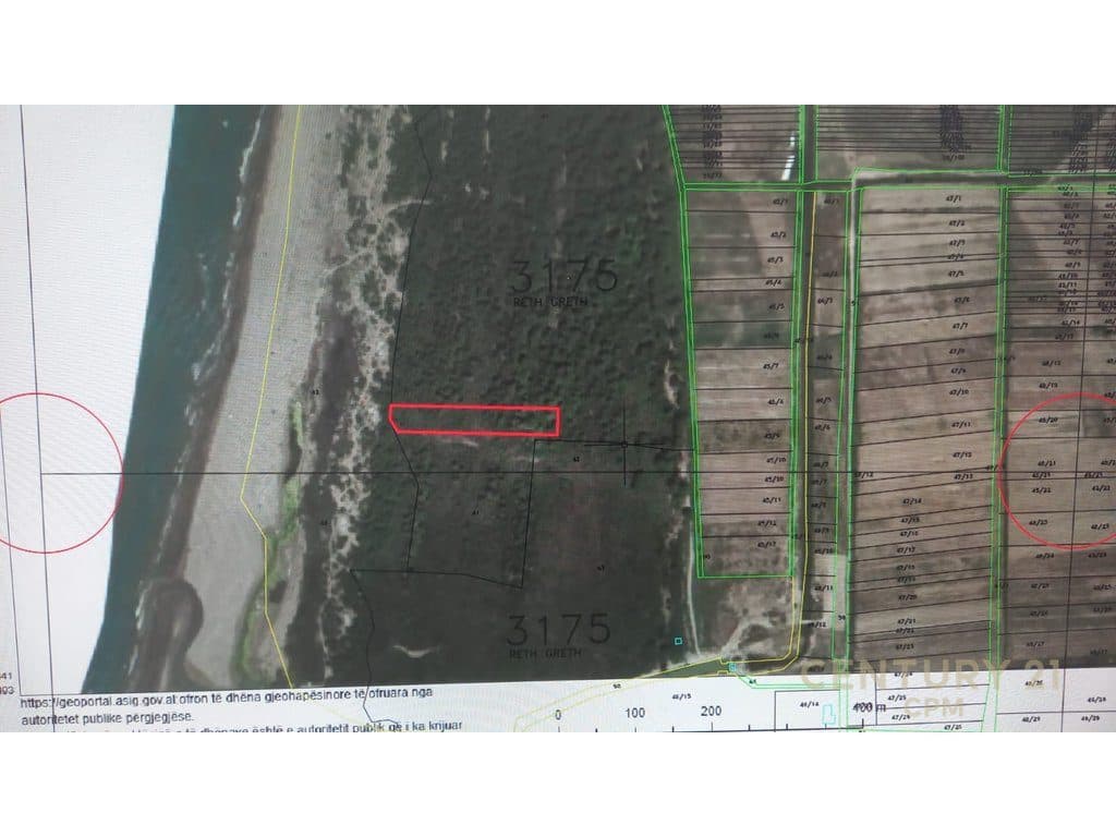 7000 m² toke ne shitje, Spille