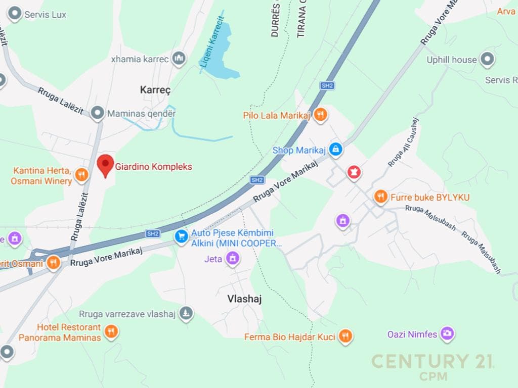 Tokë për Shitje në Maminas, Tiranë - 300,000€ | 2740 m²