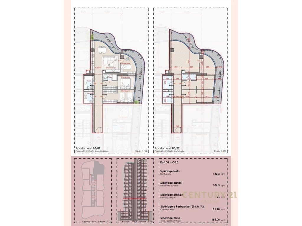 SHITET APARTAMENT 3+1+2 TEK TOP SEVEN TOWER! 3