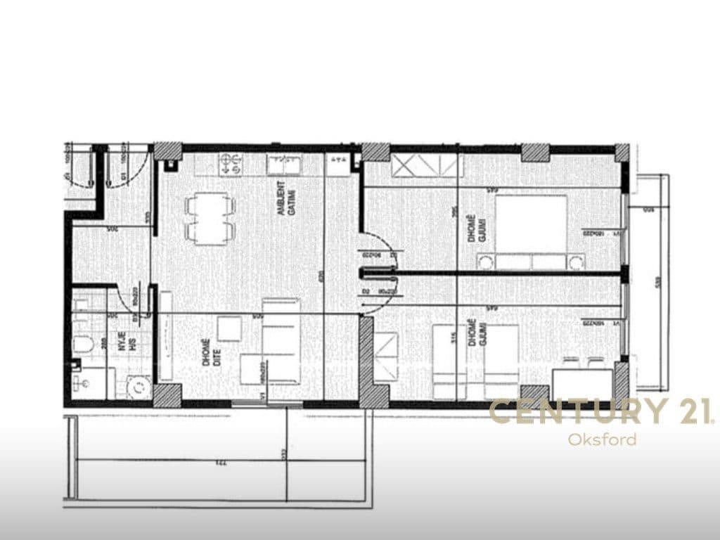APARTAMENT 2+1+2, TEK ISH FUSHA E AVIACIONIT PER SHITJE 3