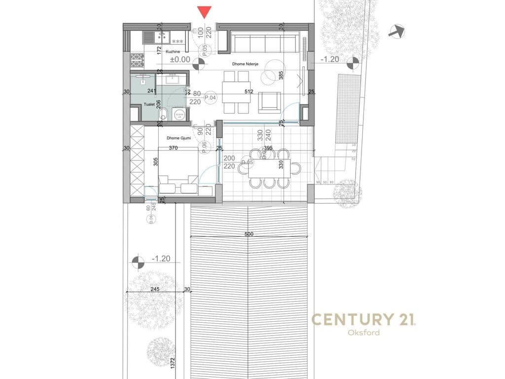 SHESIM APARTAMENT 1+1 ME OBORR, NË KOMPLEKSIN "TURQUOISE MARINA"! 2