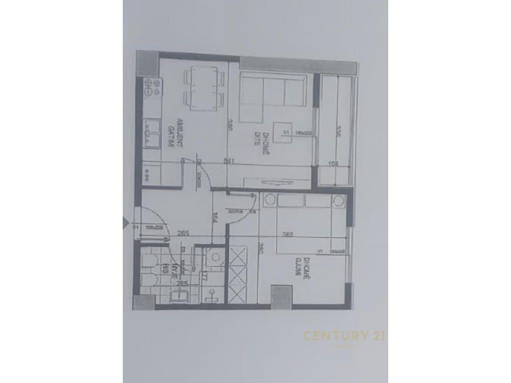 SHITET APARTAMENT 1+1 TE FUSHA E AVIJACIONIT 1