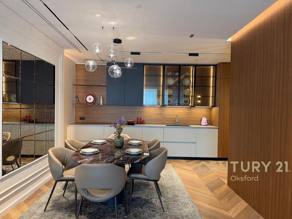 Shesim Apartament Luksoz 2+1 + Post Parkimi tek “Down Town Tirana” ,ne Rrugen e Elbasanit me pamje nga Stadiumi “Air Albania”! 4