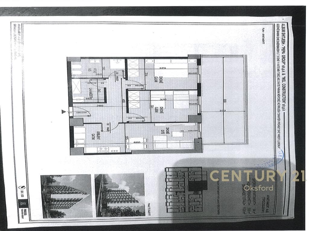 SHITET APARTAMENT 2+1 PLUS LAVANDERI TEK FUSHA E AVIACIONIT! 2