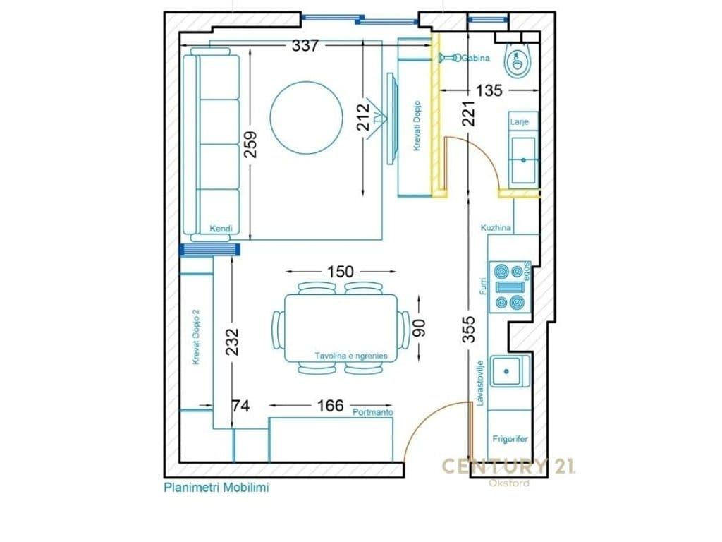 SHESIM APARTAMENT 1+1 NE ORIKUM,VLORE!