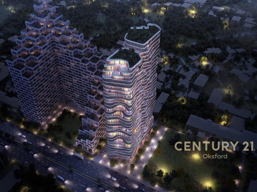 EKSKLUZIVE SHITET APARTAMENT 2+1+2 TEK TOP SEVEN TOWER!
