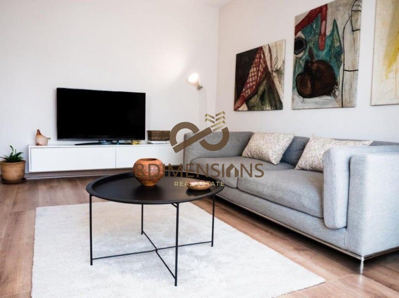 Apartament 1+1 +Ballkon me qera ne Rrugen Besim Alla, prane Pallateve Cabej - Tirane (ID D8241A-26) 2