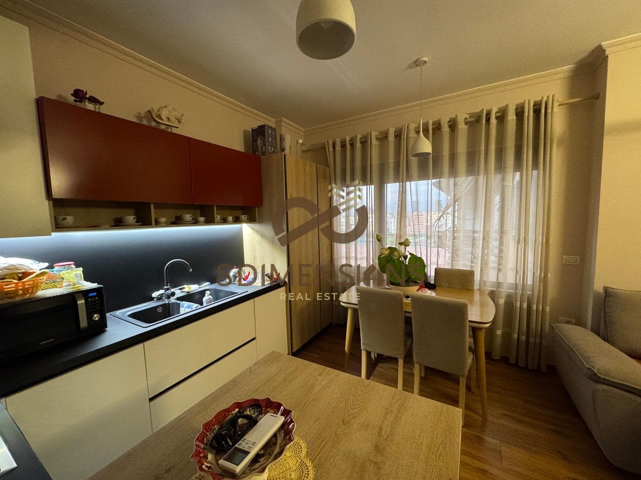 Okazzion!!! Jepet me qera Apartament 1+1 ne Rrugen e Kavajes, prane Xhamise Dine "Hoxha" ne Tirane (ID D8241A-81 ) 2