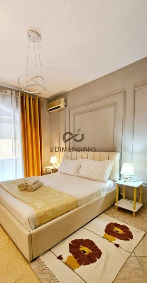 Jepet me qera apartament 1+1 ne Rrugen e Kavajes ne hyrje te Bllokut te Ambasadave ne Tirane(ID D8241Z-64) 3
