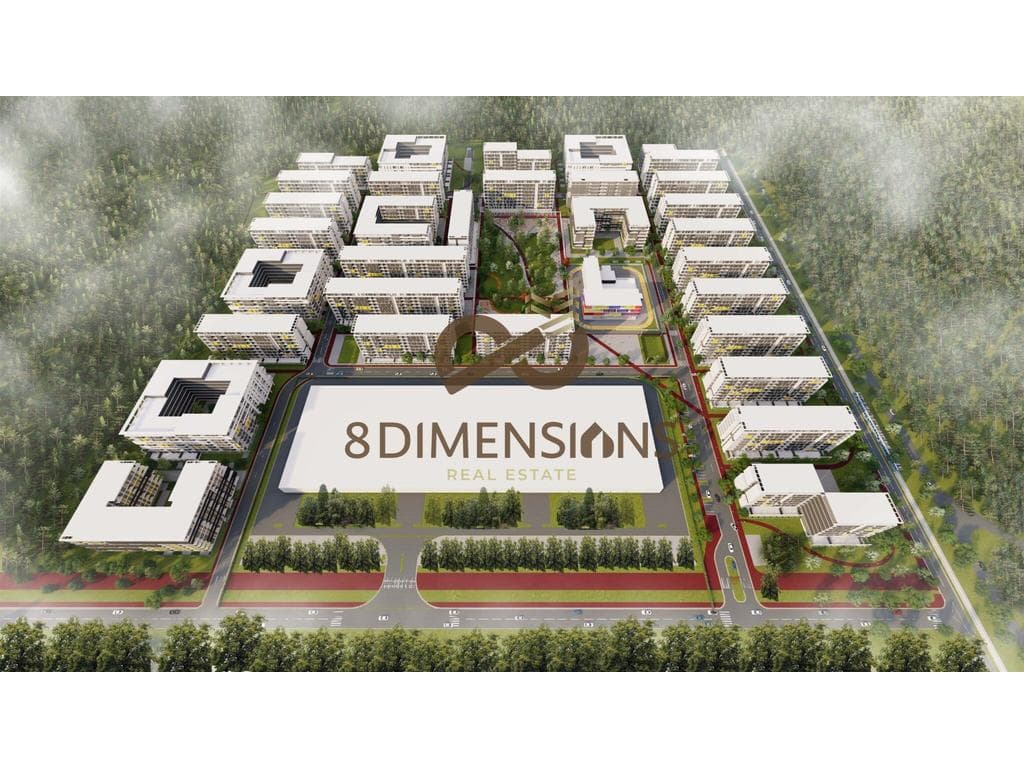 OKKAZZION !! Apartament 2+1 +2 tualete +2 ballkone ne shitje tek Univers City, Prane QTU - Tirane (ID D8142A-63)