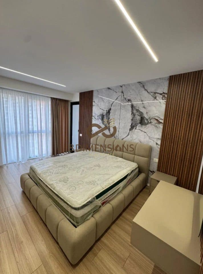 Jepet me qera Apartament 1+1 me mobilim te ri ne Kompleksin Ndregjoni prane Bulevardit te ri ne Tirane ( D8241A-150) 3