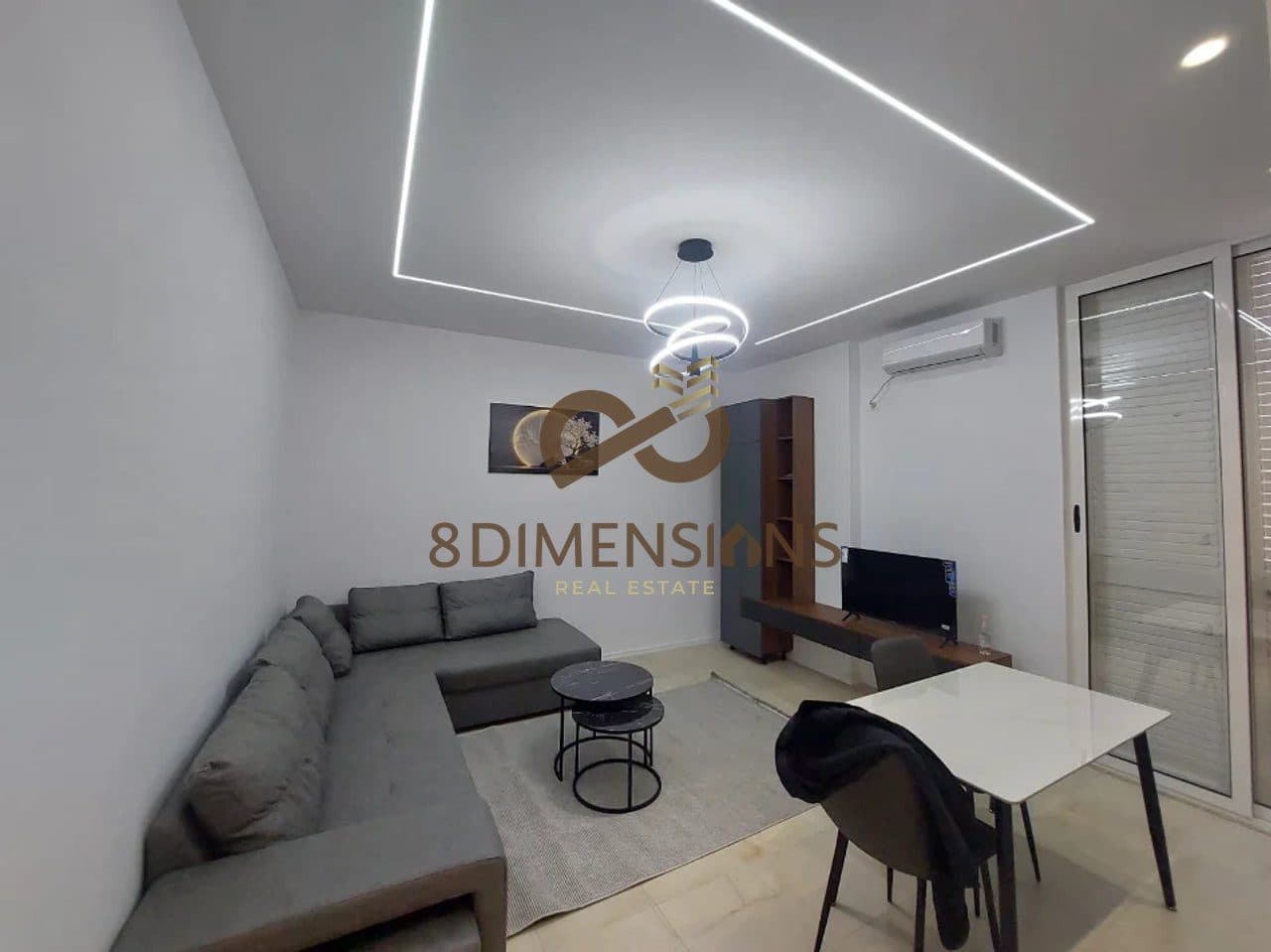 Shitet Apartament 1+1 tek Kodra e Diellit prane Fondacionit Eleonora me siperfaqe ndertimi 50m2 (D8141A-92) 3