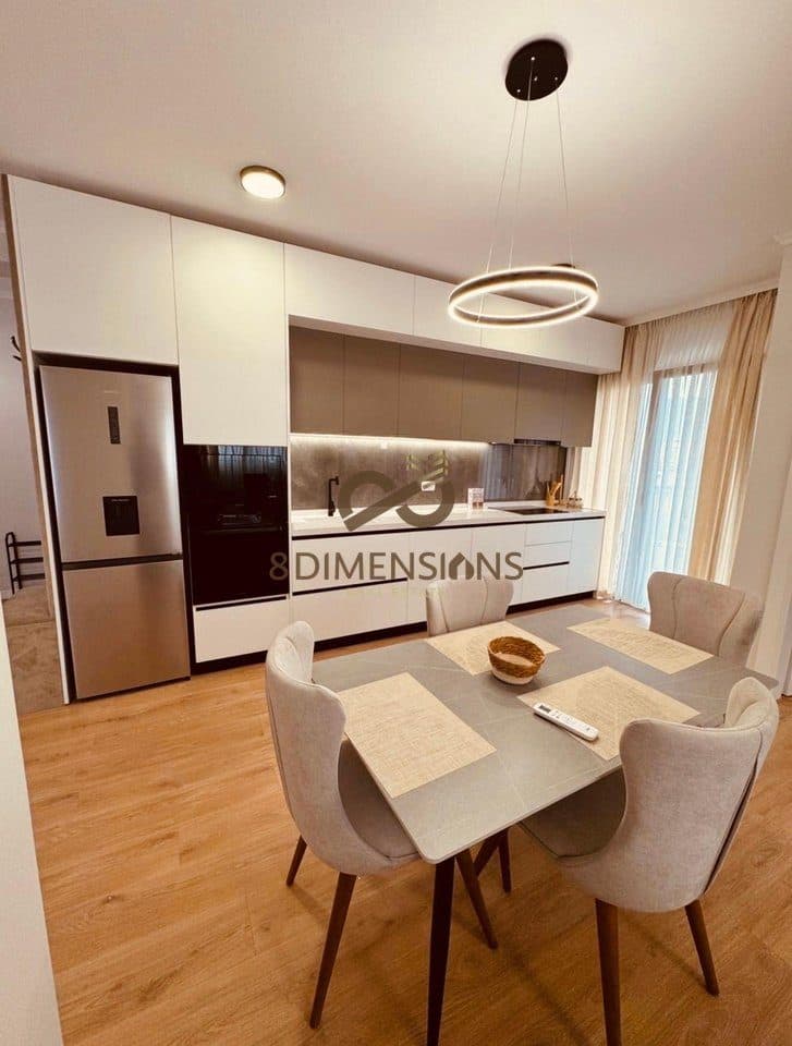 Jepet me qera Apartament 1+1 me mobilim te ri ne Kompleksin Ndregjoni prane Bulevardit te ri ne Tirane ( D8241A-150) 2