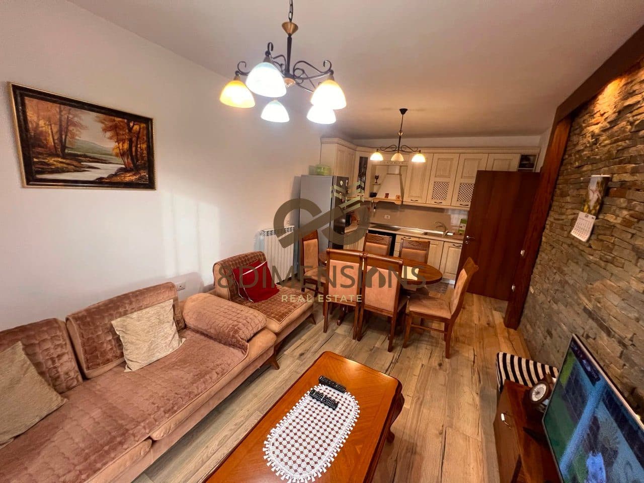 Shitet Apartament 3+1+2 tualete ne Fresk me hipoteke prane shkolles 17 Shkurti (D8143A-25) 2