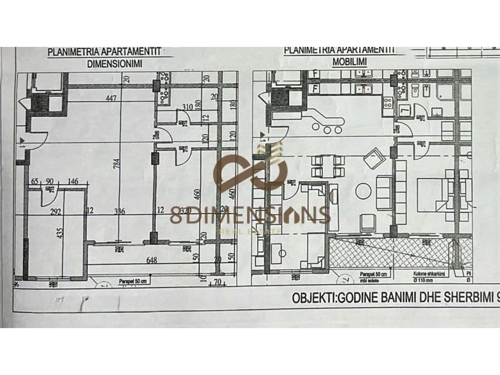 Apartament 2+1 +Ballkon ne shitje ne Astir, prane Bar Univers (ID D8142A-68 ) 1