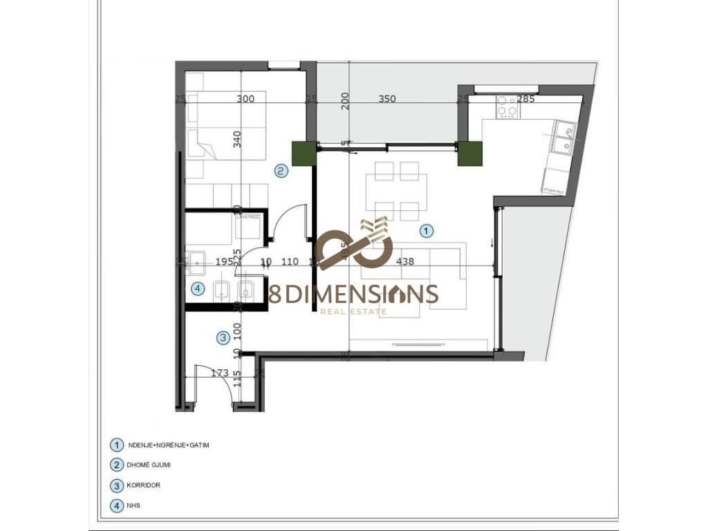 APARTAMENT PER SHITJE CasaItalia -Tirane ( D8141A-16 ) E.C