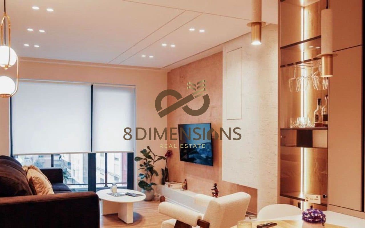 Jepet me qera apartament 1+1 ne katin e pare te nje vile tre kateshe ne rrugen Mihal Grameno (D8241Z-31) 2