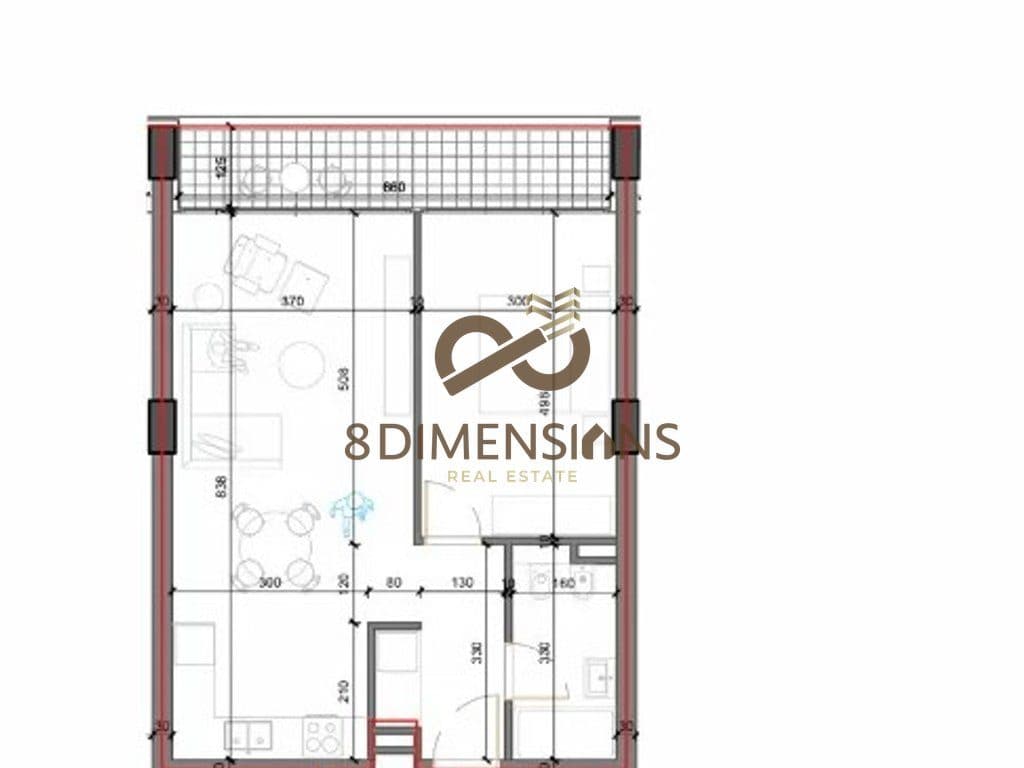 OKAZION! APARTAMET 1+1 PER SHITJE NE KOMPLEKSIN MODERN FOREST RESIDENC (ID D8141A-163)
