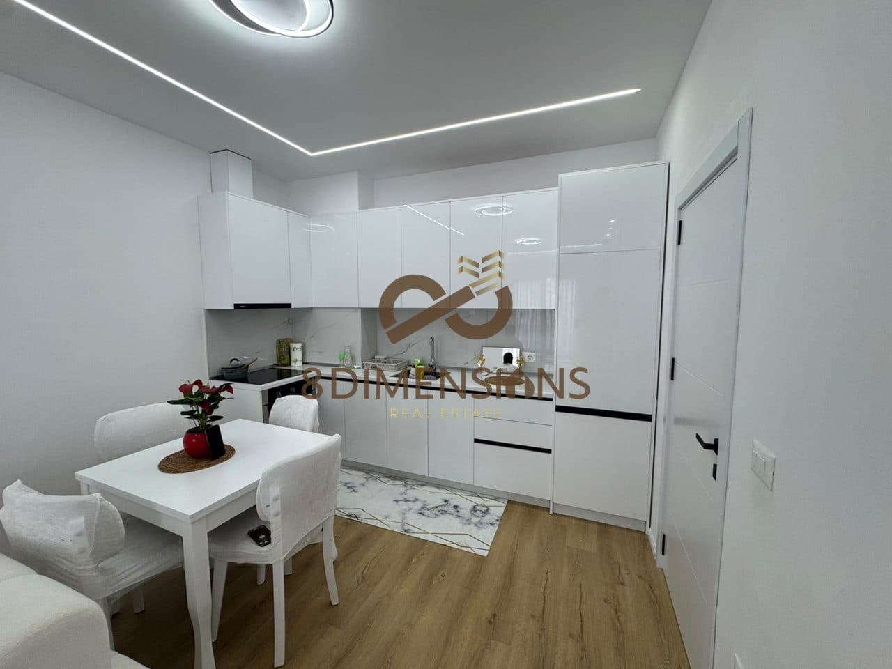 Jepet me qera Apartament Luksoz 1+1 tek Aura Residence D8241A-290 2