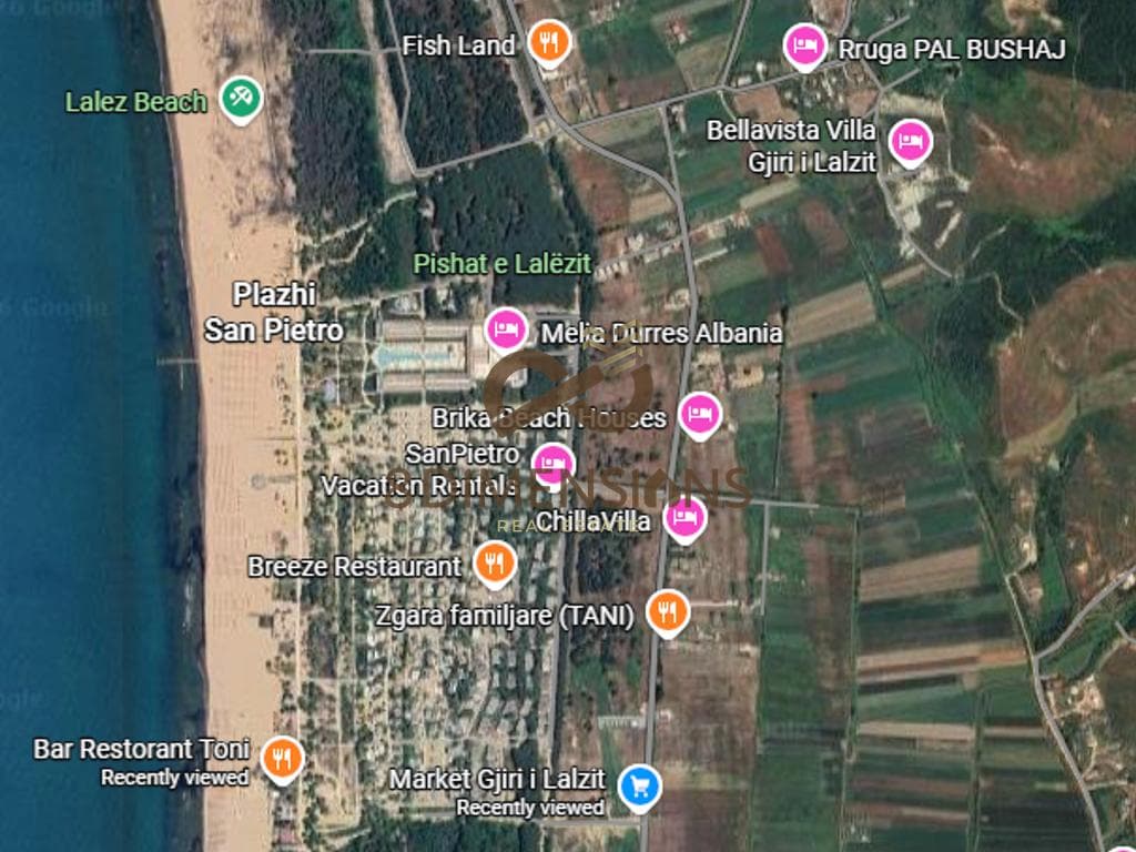 OKAZZION!!!Shitet 1000 m2 Toke ne Lalz prane San Pietro (D817A-5)